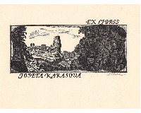 Ex libris 8 kusů