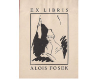 Ex libris,  Kozák, Fosek, Novák , 5 kusů