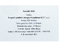 Kalendář 2006, čtvero ročních období