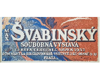 Plakát 170. výstava Mánes, Max Švabinský souborná výstava, 1932